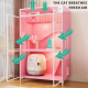 فيلا باربي للقطط من الخشب الفاخر Barbie Cat Villa فيلا باربي للقطط من الخشب الفاخر Barbie Cat Villa