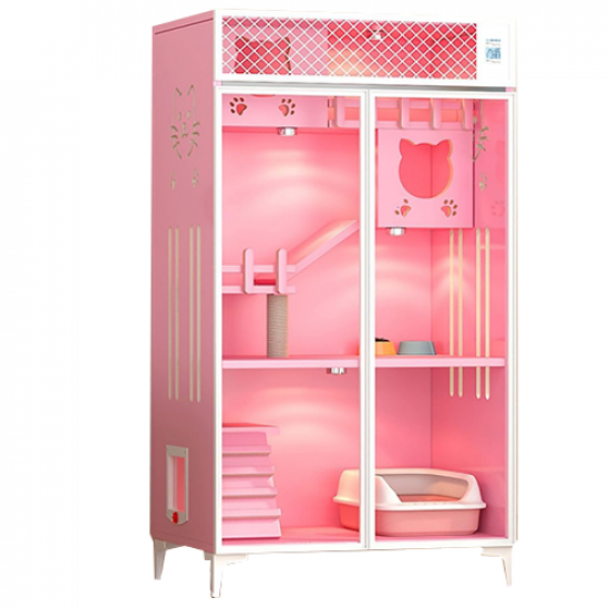 فيلا باربي للقطط من الخشب الفاخر Barbie Cat Villa فيلا باربي للقطط من الخشب الفاخر Barbie Cat Villa