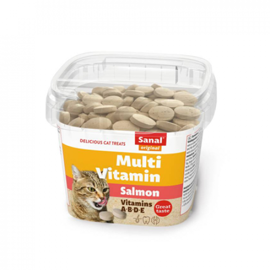 اقراص مكافأت سنال للقطط 75 جم Multi Vitamin Salmon