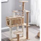CAT TREE Cozy Cat شجرة الخدش الخشبية ذو الكبسولة الشفافة 2119