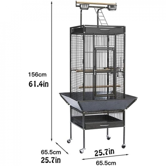 قفص ببغاء Parrot house مع استاند علوي موديل BC10 قفص ببغاء Parrot house مع استاند علوي موديل BC10