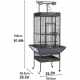 قفص ببغاء Parrot house مع استاند علوي موديل BC10 قفص ببغاء Parrot house مع استاند علوي موديل BC10