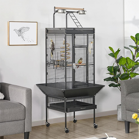 قفص ببغاء Parrot house مع استاند علوي موديل BC10 قفص ببغاء Parrot house مع استاند علوي موديل BC10
