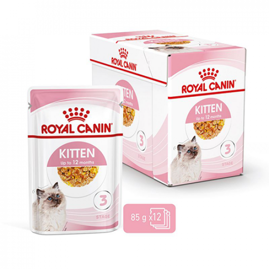 رويال كانين اكل طري للقطط 85 جم كيتن royal canin kitten gravy