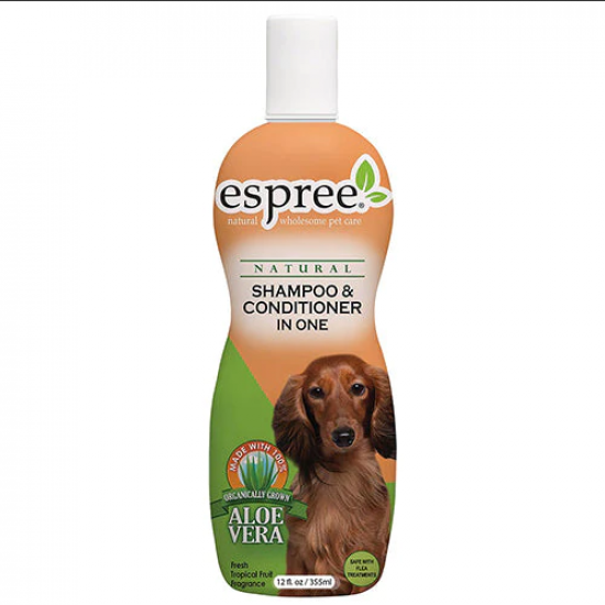شامبو وبلسم اسبري 591 مل للكلاب برائحة الفواكه الاستوائية Espree Shampoo & Conditioner شامبو وبلسم اسبري 591 مل للكلاب برائحة الفواكه الاستوائية Espree Shampoo & Conditioner