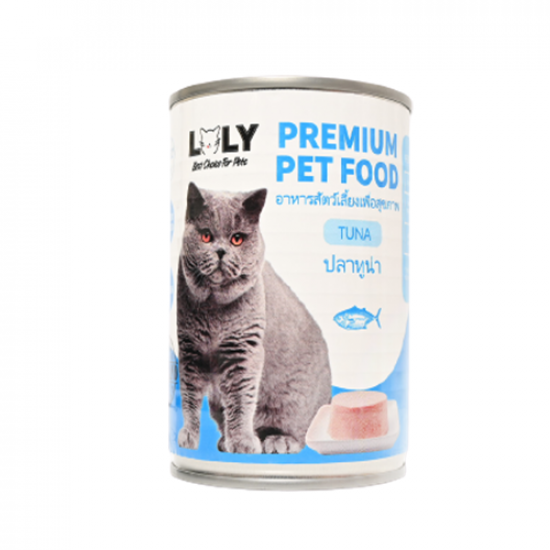 معلبات LOLY CAT طعام رطب للقطط 410 جم تونة معلبات LOLY CAT طعام رطب للقطط 410 جم تونة