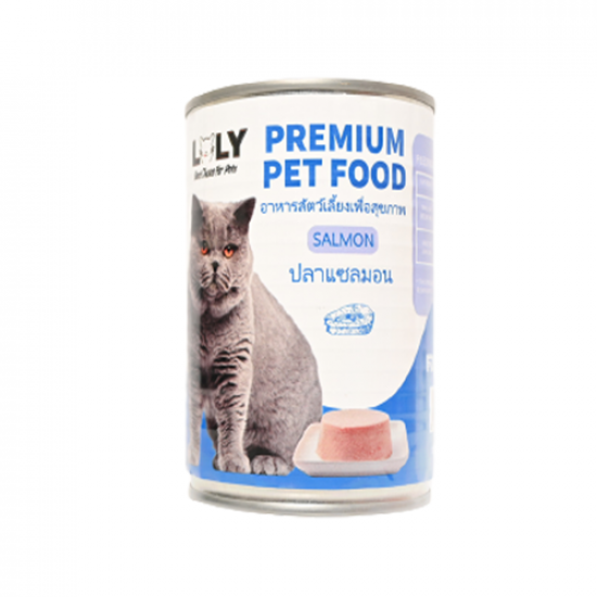 معلبات LOLY CAT طعام رطب للقطط 410 جم سالمون معلبات LOLY CAT طعام رطب للقطط 410 جم سالمون