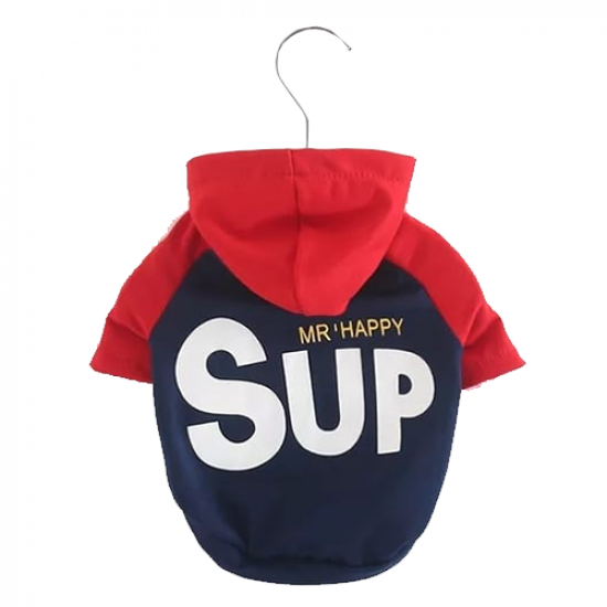 هودي Mr happy Sup لبس للقطط و الكلب هودي Mr happy Sup لبس للقطط و الكلب