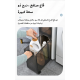 خزانة حمام لا تأخذ مساحة - لتنظيم وحفظ المنظفات والمناديل 