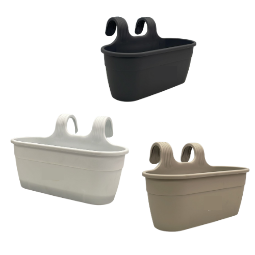 حوض زهور يعلق على البلكونات والأسوار والنوافذ - صناعة تركي حوض زهور يعلق على البلكونات والأسوار والنوافذ - صناعة تركي