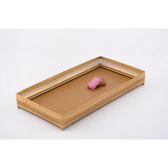 صينية مستطيلة بثلاث الوان