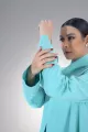 عباية لينين تركواز 087