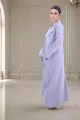 عباية لينين بلون ڤويليت 080