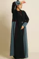 عباية كريب ناعم ملونة 070