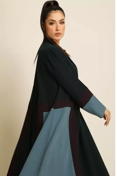 عباية كريب ناعم ملونة 070
