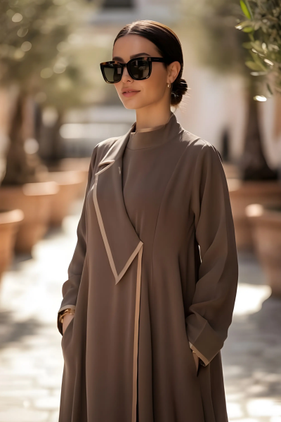عباية كريب ناعم 065