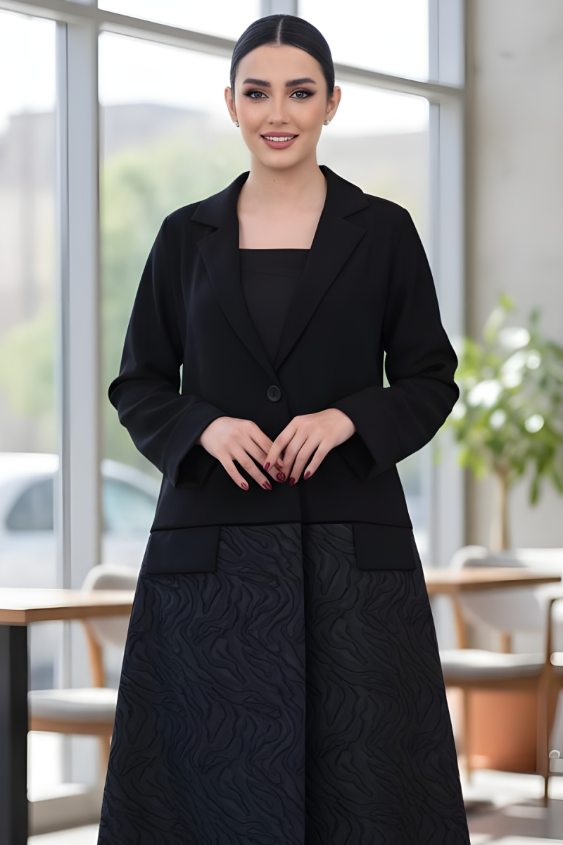 عباية كريب و جاكار 095 عباية كريب و جاكار 095