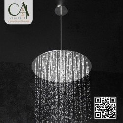 طاسه  دش كروم مدور20 cm