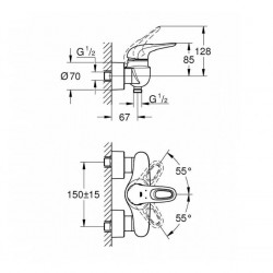 خلاط شطاف جروهي يورو ستايل
