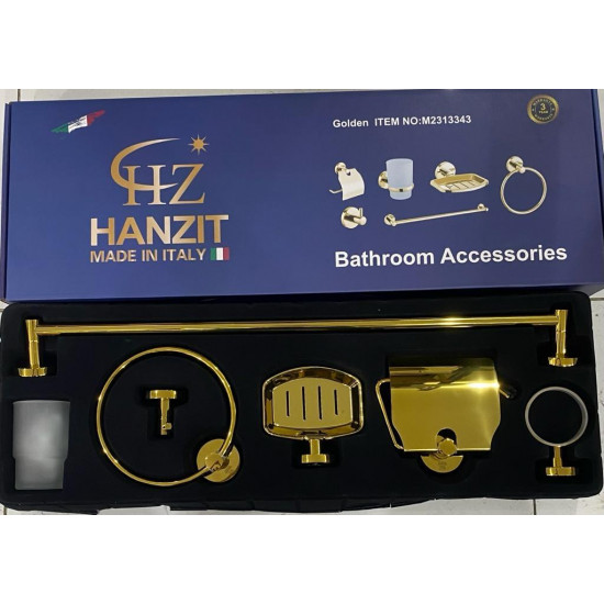 طقم اكسسوار ذهبي ايطالي HANZIT طقم اكسسوار ذهبي ايطالي HANZIT