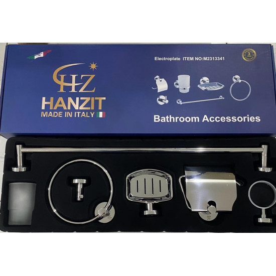 طقم اكسسوار كروم ايطالي HANZIT طقم اكسسوار كروم ايطالي HANZIT