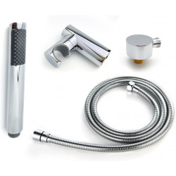 سماعه هاند شاور استانلس لي دبل كروم مدور