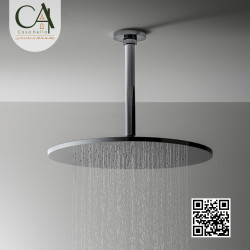 ذراع دش فضي مدور سقفي