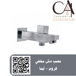 مصب دش مخفي كروم - ليما