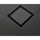 صفاية بلاط مع رداد اسود ايطالي - 15×15