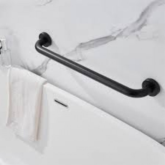 مسكة كبار سن اسود مطفي مطفي - مقاس 40cm