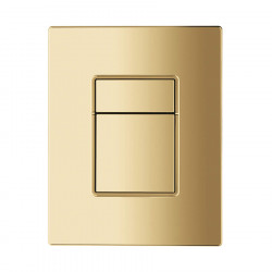 سيفون مخفي جروهي كامل ضغطة مربعة ذهبي