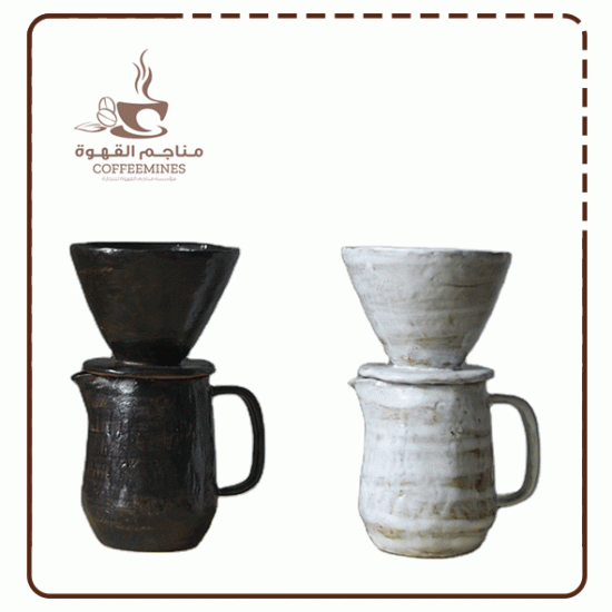 طقم V60 سيراميك صناعة يدوية - MG068 طقم V60 سيراميك صناعة يدوية - MG068