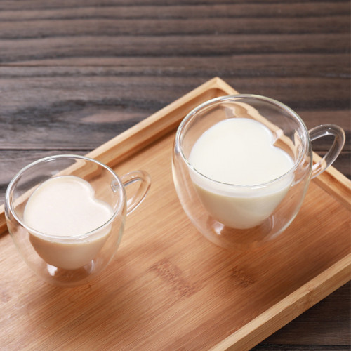 كوب زجاجي مزدوج الجدار - MG079 كوب زجاجي مزدوج الجدار - MG079