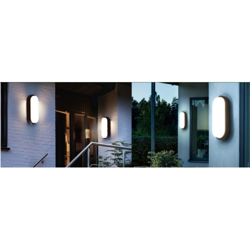 وحدة انارة جدارية 24 وات - جسم أسود وحدة انارة جدارية 24 وات - جسم أسود