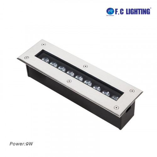 انارة خارجية أرضية دفان طول 30 سم 9 وات 3000 كلفن انارة خارجية أرضية دفان طول 30 سم 9 وات 3000 كلفن