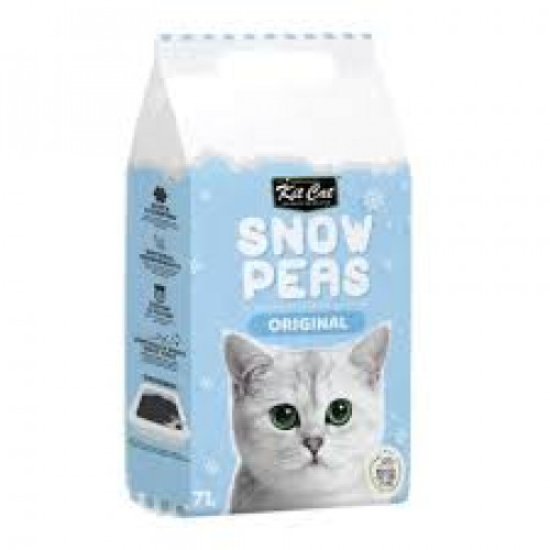 رمل كت كات فرش البازلاء سنو  اورجينال  7 لتر