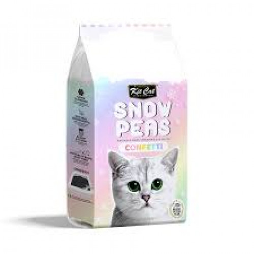 رمل كت كات فرش البازلاء سنو  مزيج الازهار  7 لتر