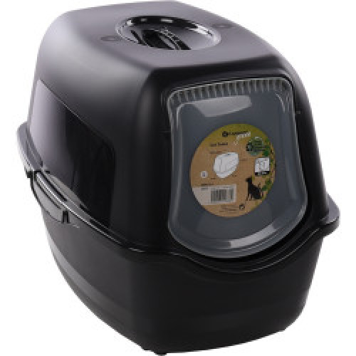 ليتربوكس للرمل مغلق فلامنقو  39*56*39.5 سم اللون أسود