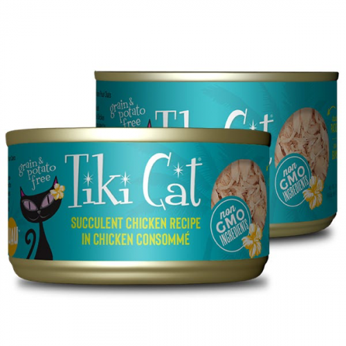 تيكي كات  لواو دجاج في مرق الدجاج طعام رطب للقطط 80 جرام