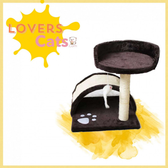 خداشة للقطط تصميم لطيف مع بيت حجم وسط