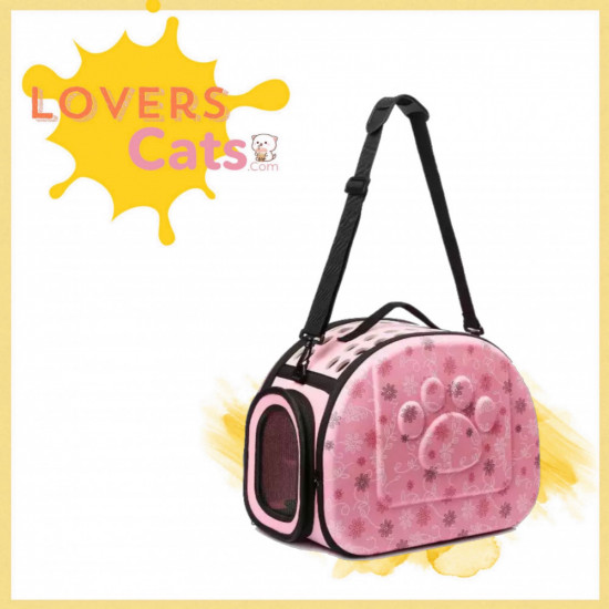 حقيبة تنقل للقطط فاخرة