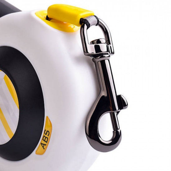 ليش اوتو بريك مع مقبض للتمد ابيض مقاس كبير