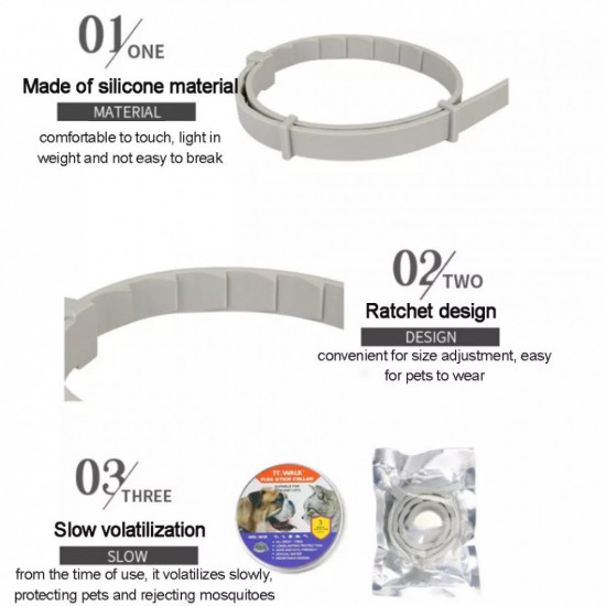 طوق للحماية ومكافحة الحشرات 55سم