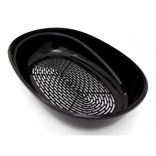 حوض رمل ام بي برغامو أسود و بيج مع فلتر حجم وسط