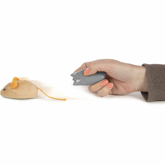 Smartykat Race 'N Chase لعبة القط الإلكترونية للتحكم عن بعد ، تعمل بالبطارية