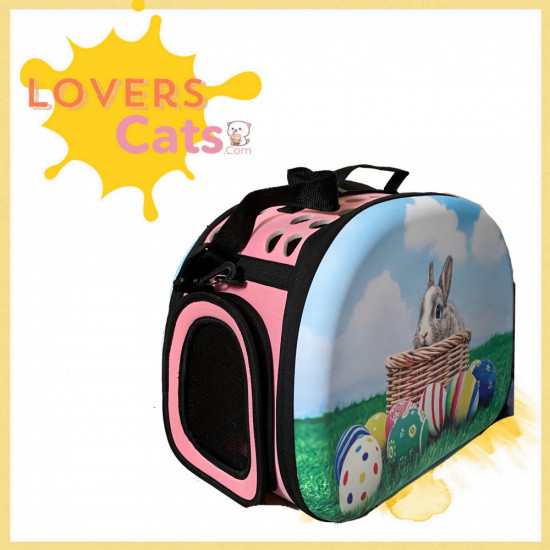 حقيبة تنقل للقطط فاخرة