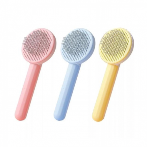 مشط حديد مع ضاغط تنظيف ذاتي مشط حديد مع ضاغط تنظيف ذاتي