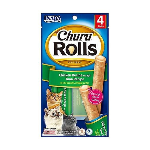 مكافات اينابا تشورو رول دجاج محشية كريمة تونا  4*10غ