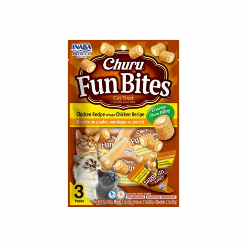 اينابا تشورو مكافأة الدجاج محشية كريمة الدجاج 3 أظرف*20 جرام