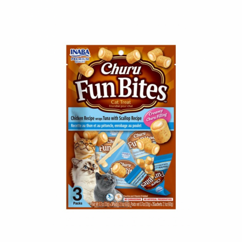 اينابا مكافأة الدجاج محشية تونا مع المحار 3 أظرف * 20 جرام اينابا مكافأة الدجاج محشية تونا مع المحار 3 أظرف * 20 جرام